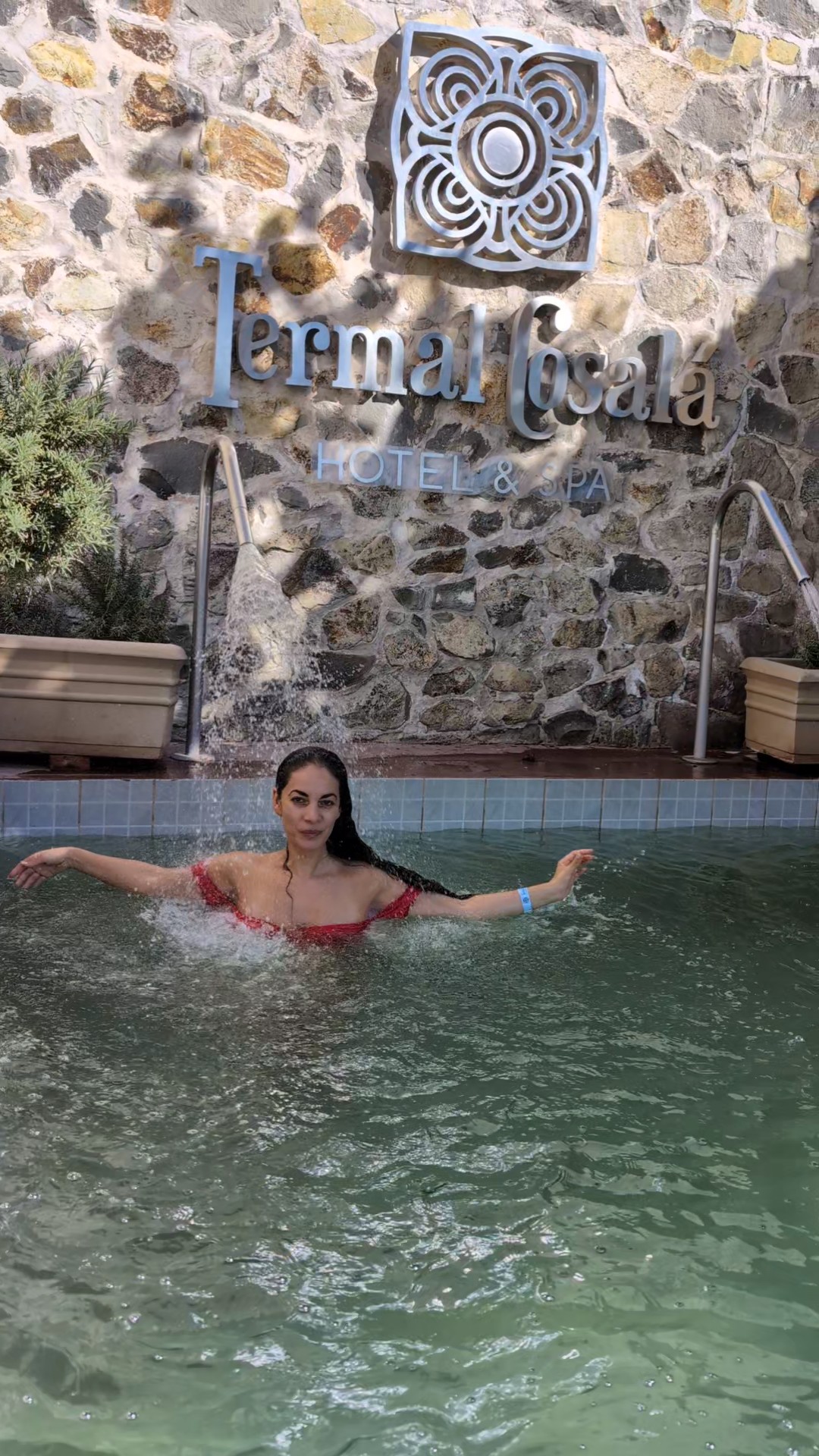 Jacuzzi termal en Termal Cosalá